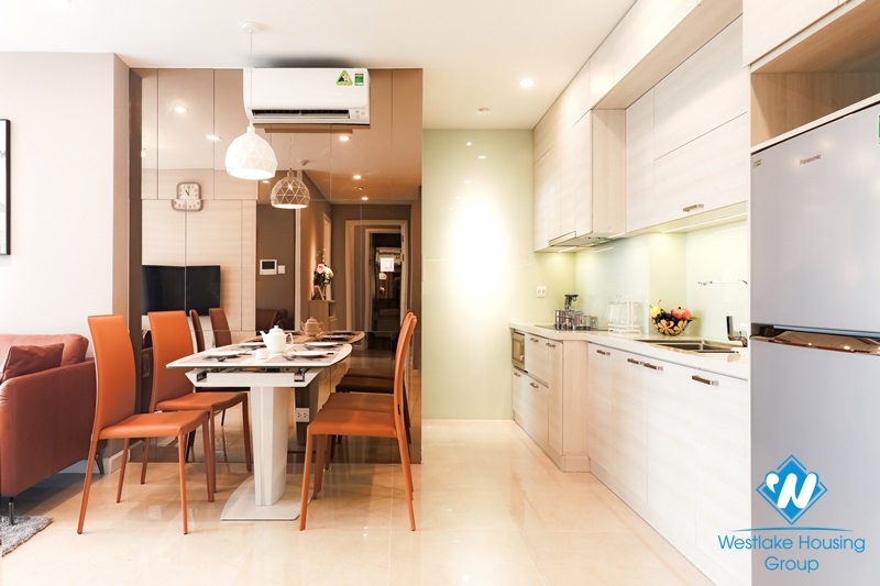 A picturesque two bedroom apartment for rent with spacious charming balcony.